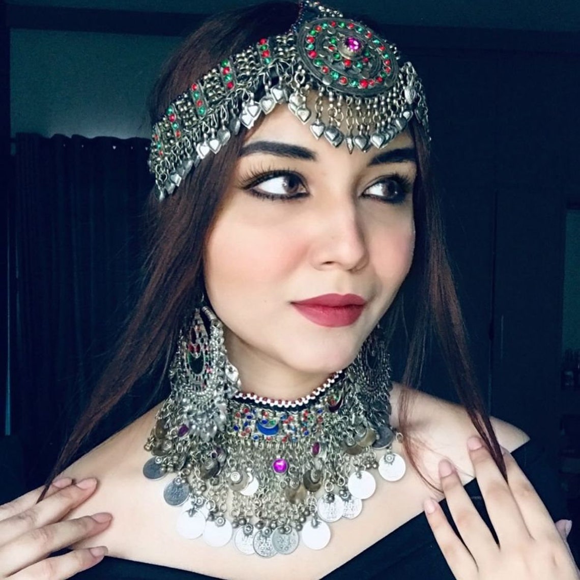 Head Piece & Necklace hande Made Jewellery Etsy