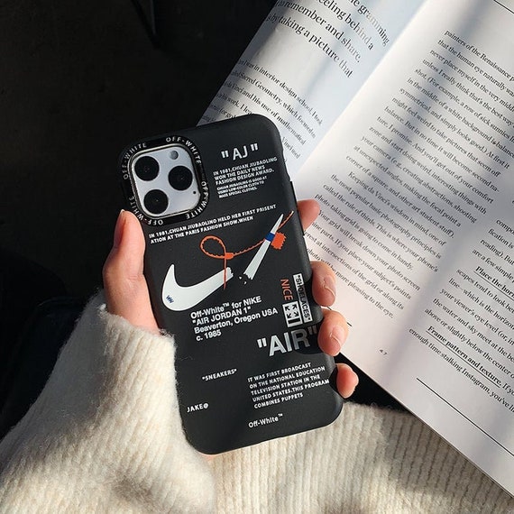 Hypebeast Nike 0ff-White 3D iPhone Silicone Case For iphone XS Max/XR/7/8plus/11/11PROMAX/12PROMAX, Unique design,iPhone Protective Cover
