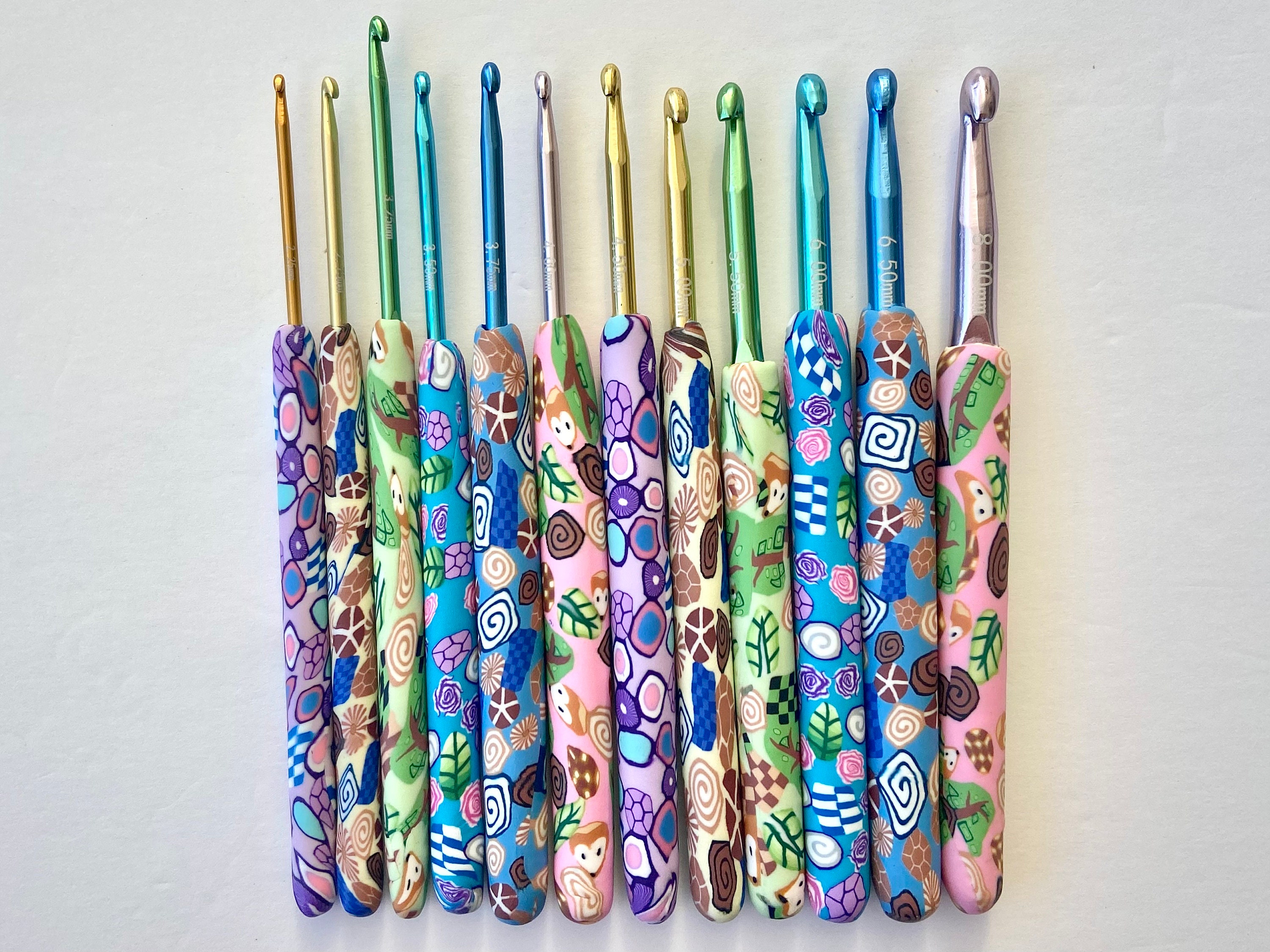 0.5 2.75mm Bamboo Crochet Hooks for Crocheting and Amigurumi, Ultra Fine Bamboo  Crochet Hooks, Crochet Hook for Lace 