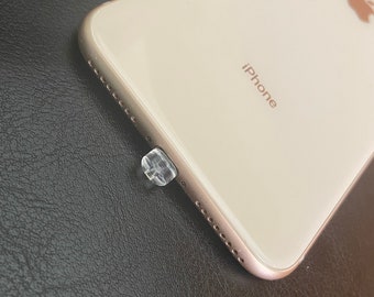 CP154 USB Charging Port Anti Dust Plug Cute Little White Heart Key Pendant Phone Charm for iPhone 11/ XS MAX/XR/X/8 Plus/7/6S/7/SE iPad iPod CP154 USB Charging Port Anti Dust Plug Cute Little White Heart Key Pendant Phone Charm for iPhone 11/ XS MAX/XR/X/8 Plus/7/6S/7/SE iPad iPod