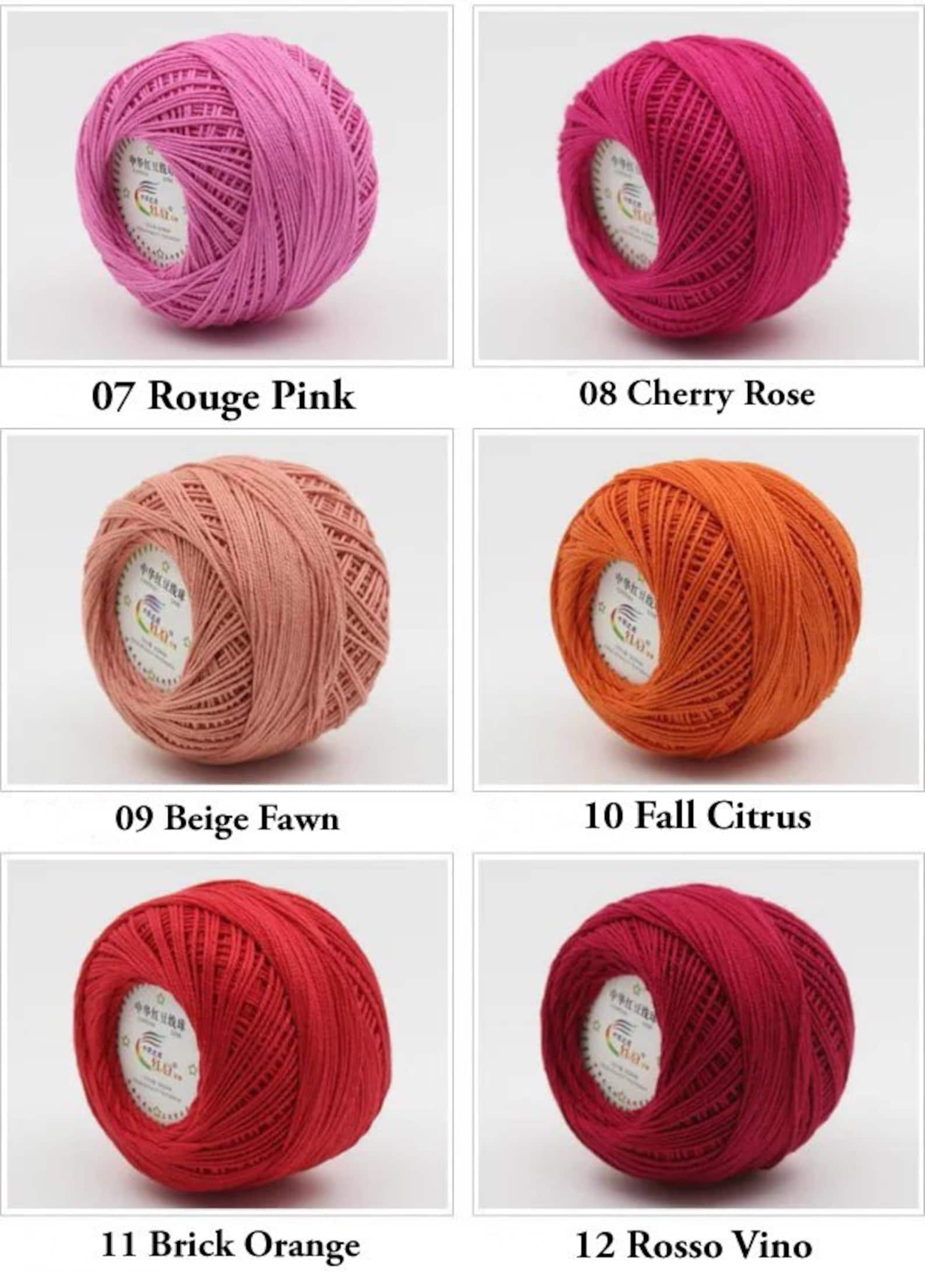 3ply 100 Cotton Lace Yarn in Size 3 50 Grams/170 M Lace Etsy