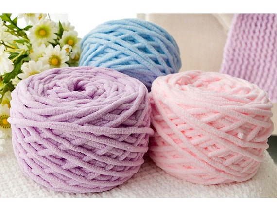 Chuncky Blanket Yarn for Crochet, Amigurumi, and Crafting, 160-170
