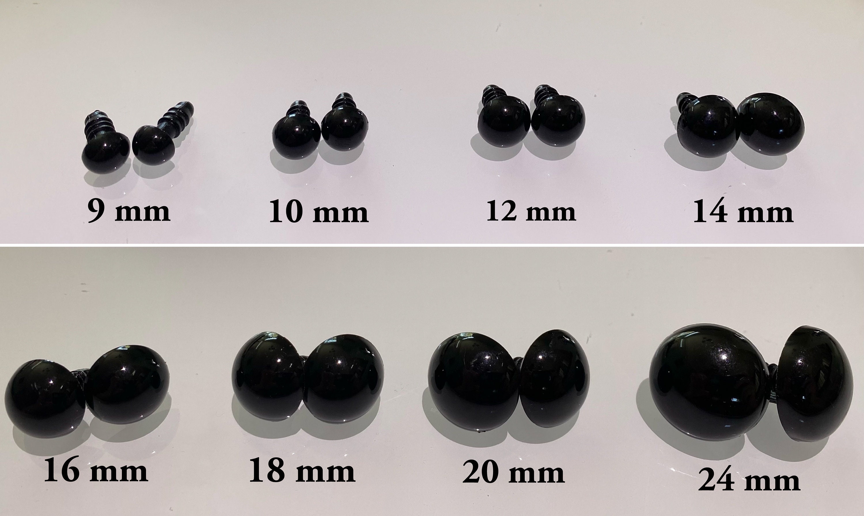 524 Mm Safety Eyes for Crocheting and Amigurumi 410 Pcs/25 Etsy