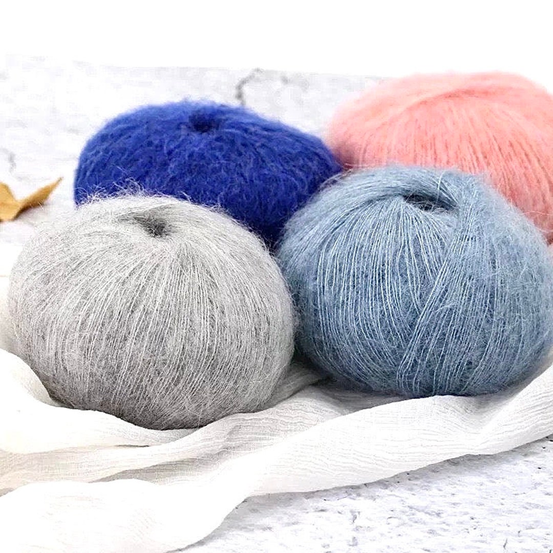 2pcs Yarns for Knitting and Crochet Yarn Lana Cotton Yarn for