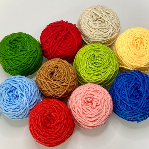 4 Ply Milk Cotton Yarn for Crochet Amigurumi and Punch Etsy