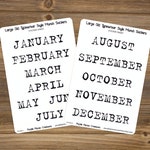 Date Stickers