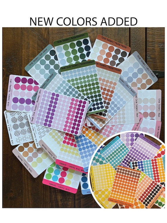 Dot Sticker Pattern Dot Stickers For
