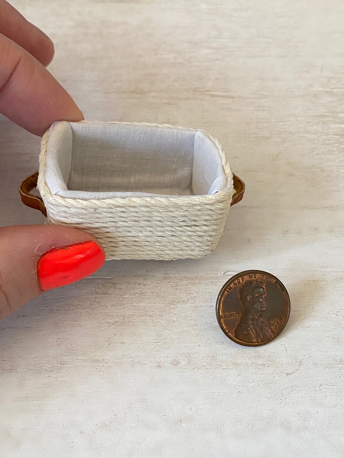 Fabriclined Storage Basket Etsy