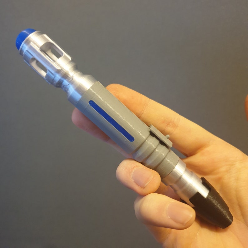 10th Doctor's Sonic Screwdriver 3D printed Prop Replica Etsy