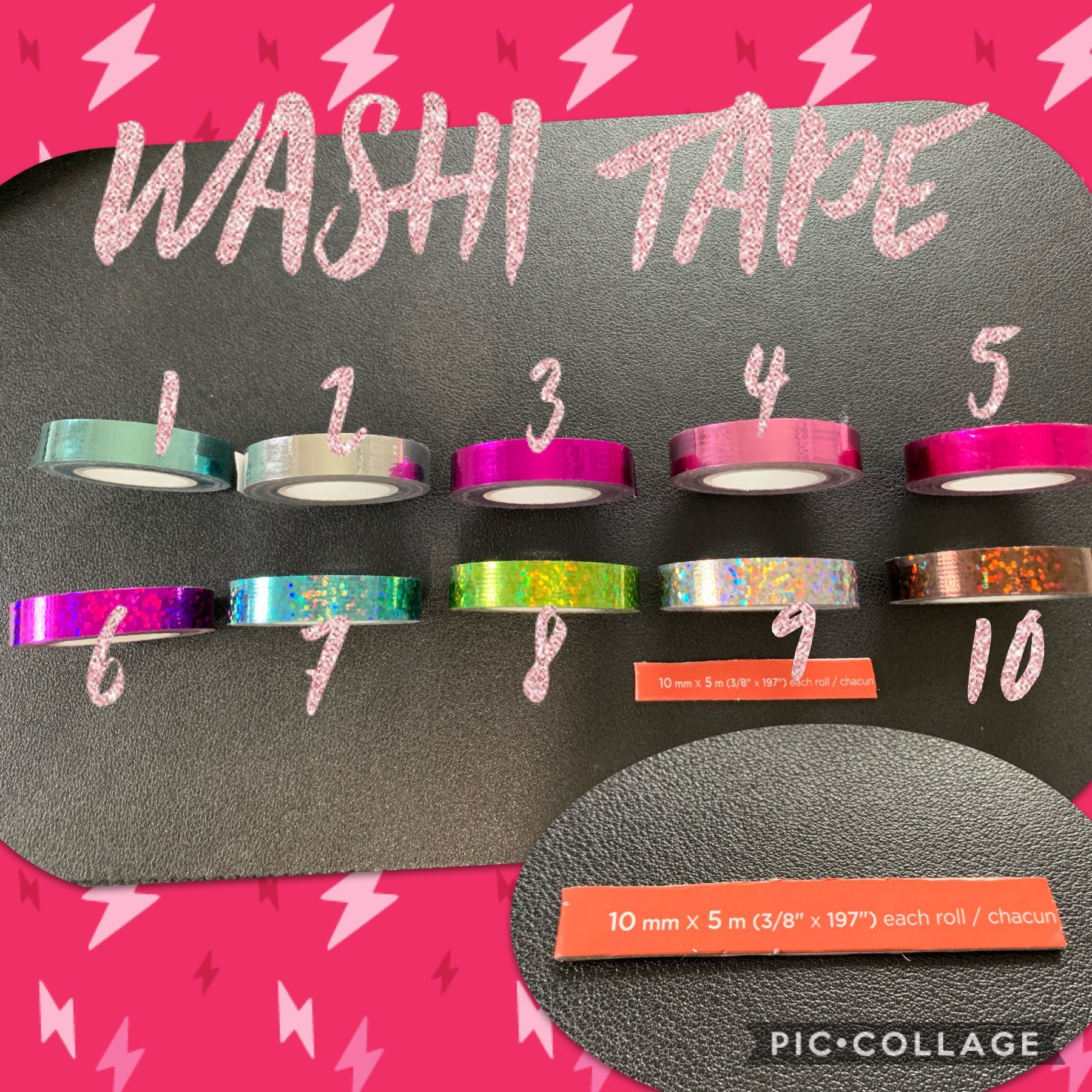 Washi Tape Pour Diamond Painting Etsy