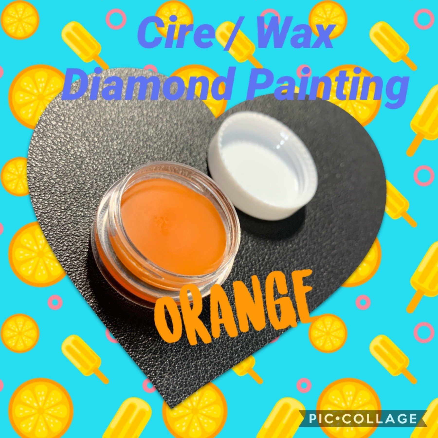 Diamond Painting Wax Fragrance ORANGE 