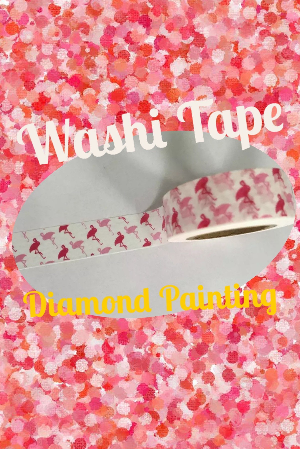 How To Section Your Diamond Painting Canvas with Washi Tape