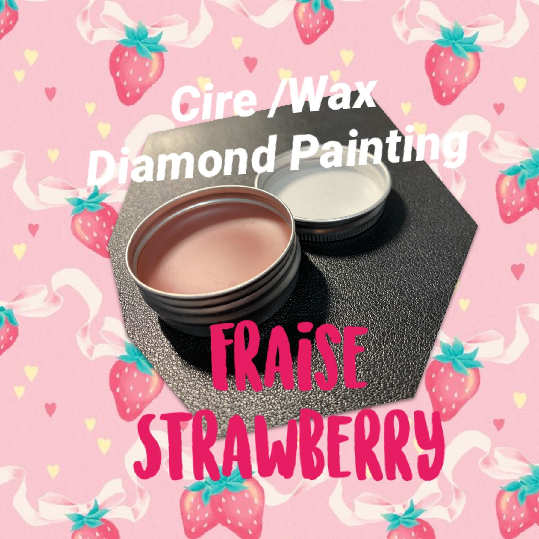 WAX for Diamond Painting BUBBLE GUM 