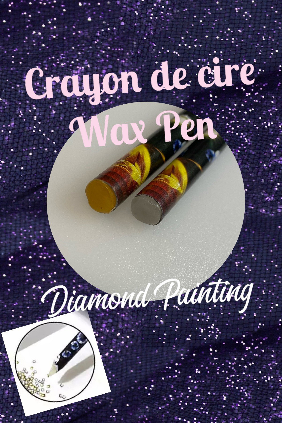 Refillable Wax Pellets for Diamond Painting Wax Drill Dot Pen