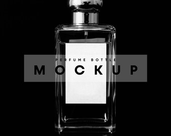 Download Glass Bottle Mockup Etsy