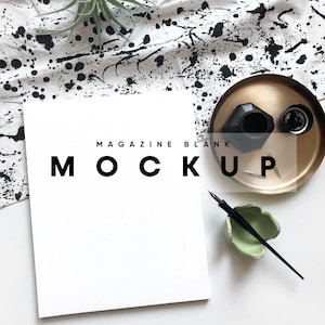 Magazine Cover Mockup, Magazine Mockup, Notebook Cover Mockup, Cover Mockup, Book Cover Mockup, Front Cover Mockup, Journal Mockup