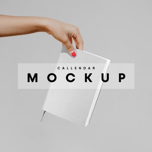 Calendar Mockup, Notebook Mockup, Notebook Cover Mockup, Cover Mockup, Book Mockup, Book Cover Mockup, Magazine Mockup, Front Cover Mockup,
