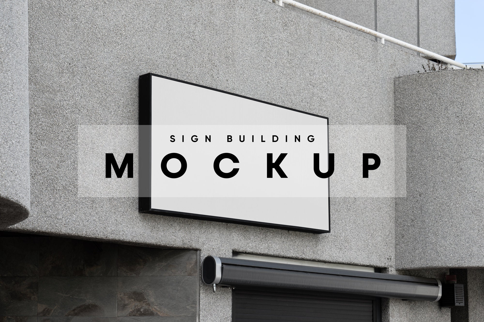 Horizontal Sign Mockup Shop Sign Mockup Sign Mockup | Etsy