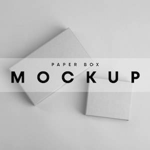 Makieta pudełka z przodu, Makieta pudełka z papieru rzemieślniczego, Makieta pudełka papierowego, Makieta pudełka, Makieta opakowania, Makieta tektury, Pudełko na zakupy, Makieta opakowania pudełka,