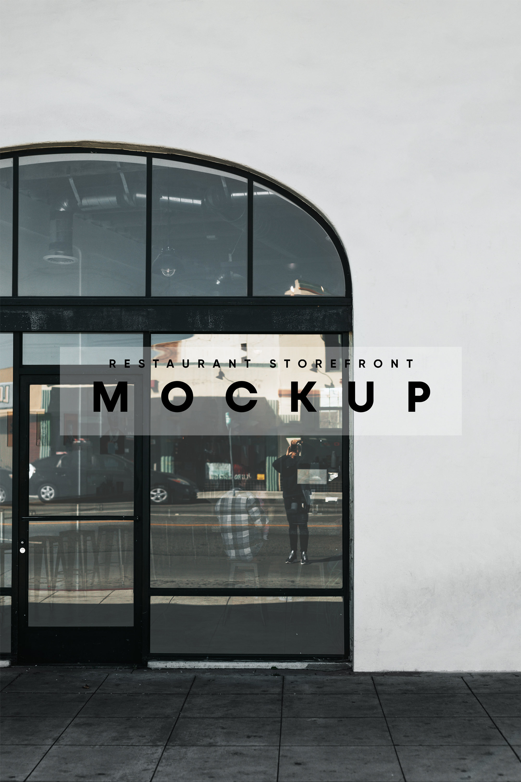 Restaurant Storefront Mockup Store Front Mockup Wall Mockup Etsy