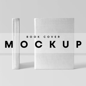 Buch-Cover Mockup, Cover Mockup, Buch Mockup, Magazin Mockup, Front Cover Mockup, Journal Mockup