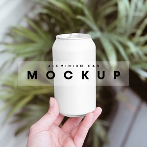 Can Mockup, Aluminum Can Mockup, Drink Can Mockup, Beer Can Mockup, Label Mockup, Can Mockups, Cans Mockup,