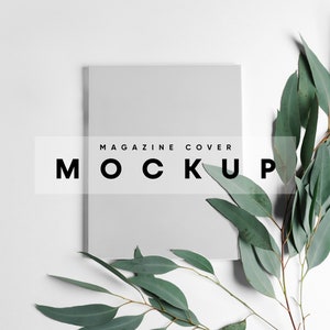 Magazine Mockup, Notebook Cover Mockup, Cover Mockup, Book Mockup, Book Cover Mockup, Front Cover Mockup,  Journal Mockup