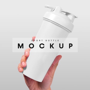 Water Bottle Mockup, Juice Bottle Mockup, Smoothie Bottle Mockup, Glass Bottle Mockup, Bottle Label Mockup, Transparent Bottle Mockup,