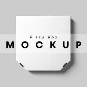 Pizza Box Mockup, Food Box Mockup, Take Away Mockup, Box Mockup, Package Mockup, Cardboard Mockup, Box Package Mockup, Cardboard Box Mockup