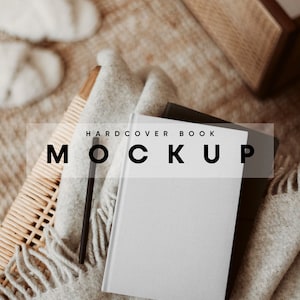 Book Cover Mockup, Cover Mockup, Book Mockup, Magazine Mockup, Front Cover Mockup,  Journal Mockup