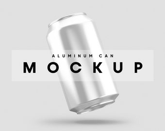 Can Mockup, Aluminum Can Mockup, Drink Can Mockup, Beer Can Mockup, Label Mockup, Can Mockups, Cans Mockup,