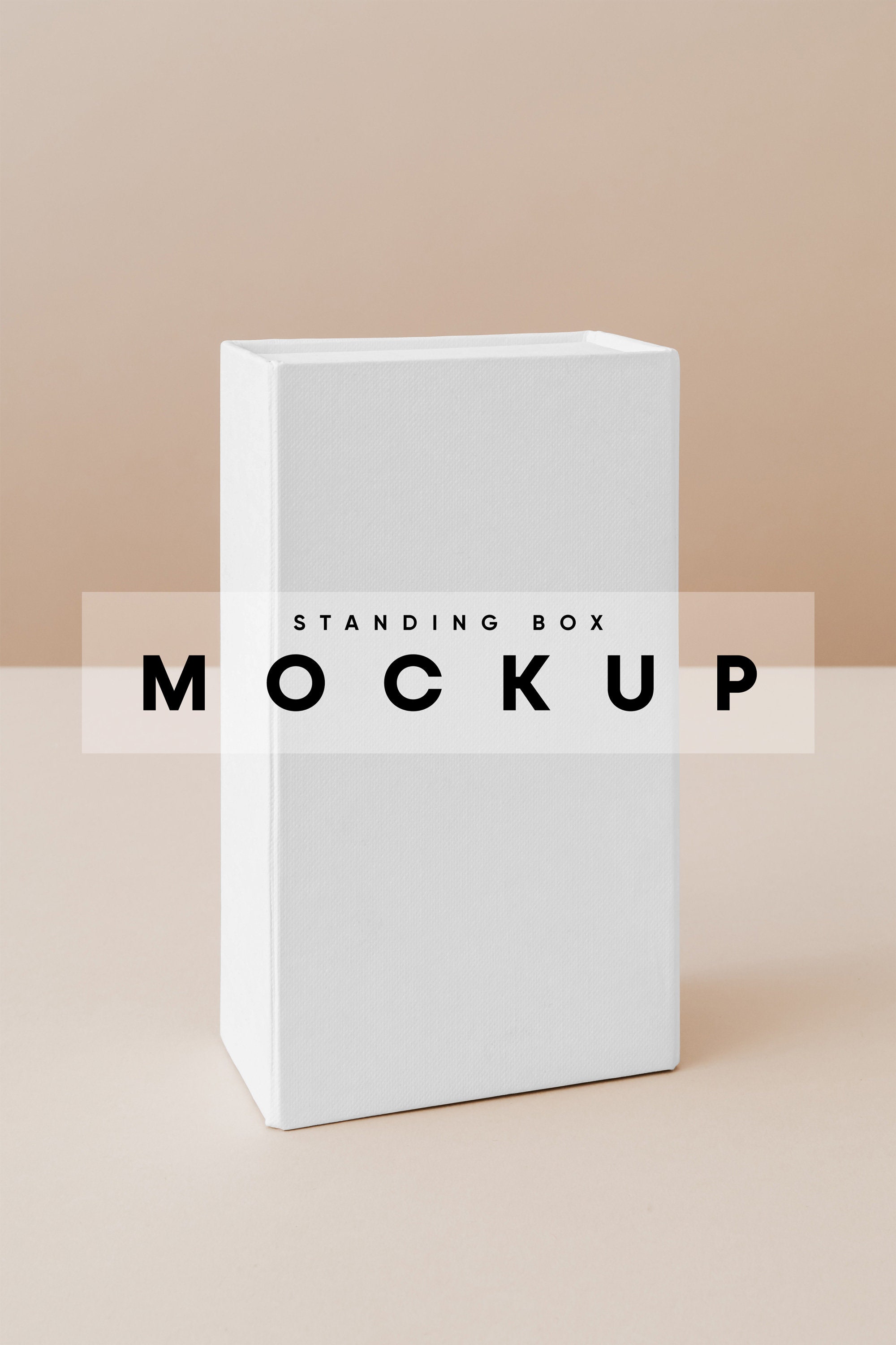 Kleine Papierschachtel Mockup, Papierbox Mockup, Box Mockup, Paket