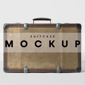 Suitcase Mockup, Case Mockup, Box Mockup, Valise Mockup, Bag Mockup, Cloth Bag Mockup