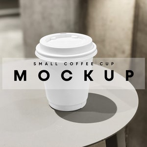 Petite maquette de tasse de café, maquette de tasse de maintien de main, maquette de tasse en papier, maquette de tasse, maquette de tasse de café, maquette de tasse de thé, maquette de tasse à emporter