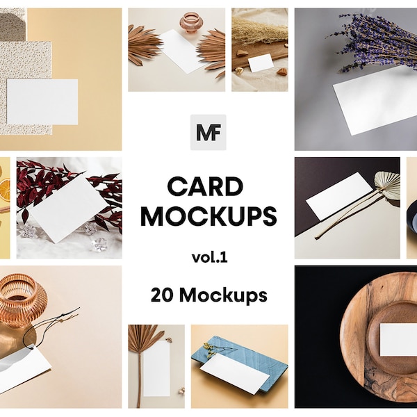 Business Card Mockups, Stationery Mockup, Paper Card Mockup, Stationery Scene Mockup, Label Mockup, Eco Paper Card Mockup, Brochure Mockup