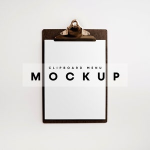 Clipboard Menu Mockup, Restaurant Menu Mockup, Menu Mockup, Restaurant Mockup, Cafe Menu Mockup, Pub Menu Mockup, Menu Card Mockup