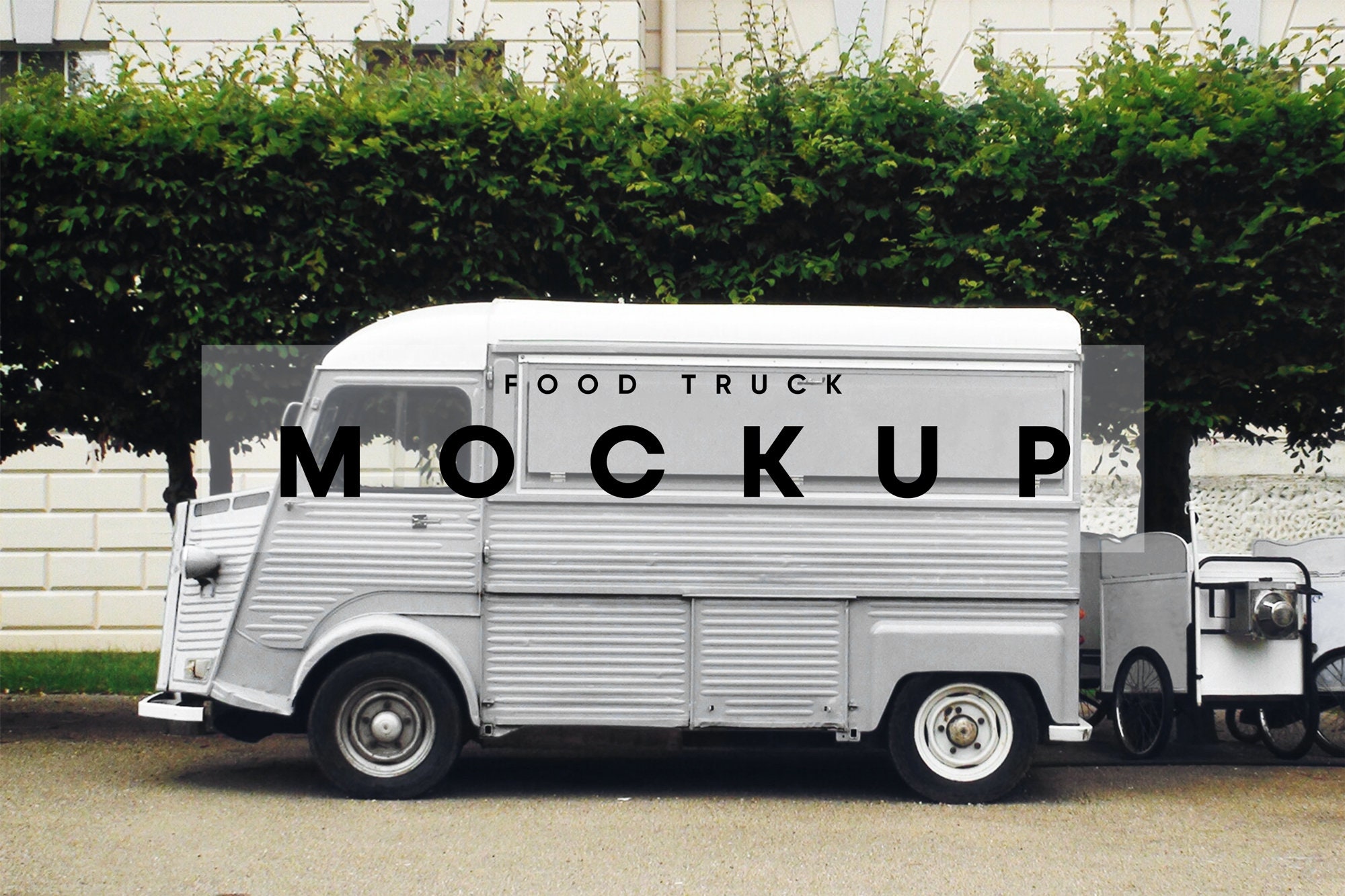 Food Truck Mockup free download
