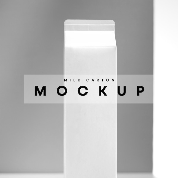 Milchkarton Mockup, Verpackung Mockup, Karton Mockup, Saft Karton Mockup, Getränke Karton Mockup