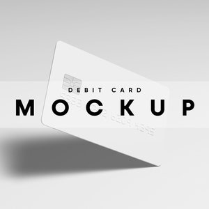 Cradit Card Mockup, Card Mockup, Plastic Card Mockup, Betaalkaart Mockup, Debit Card Mockup,