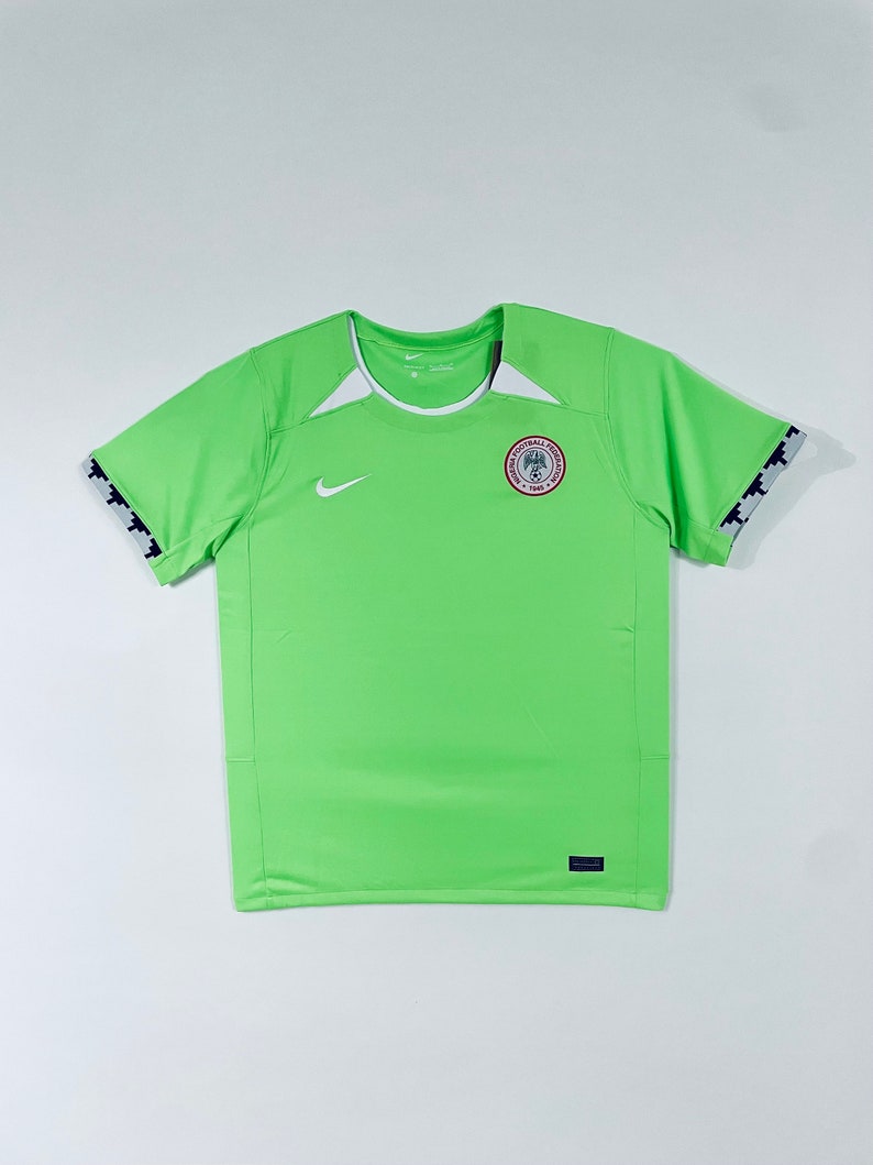 Nigeria Men's Soccer Home Jersey 2023 Etsy