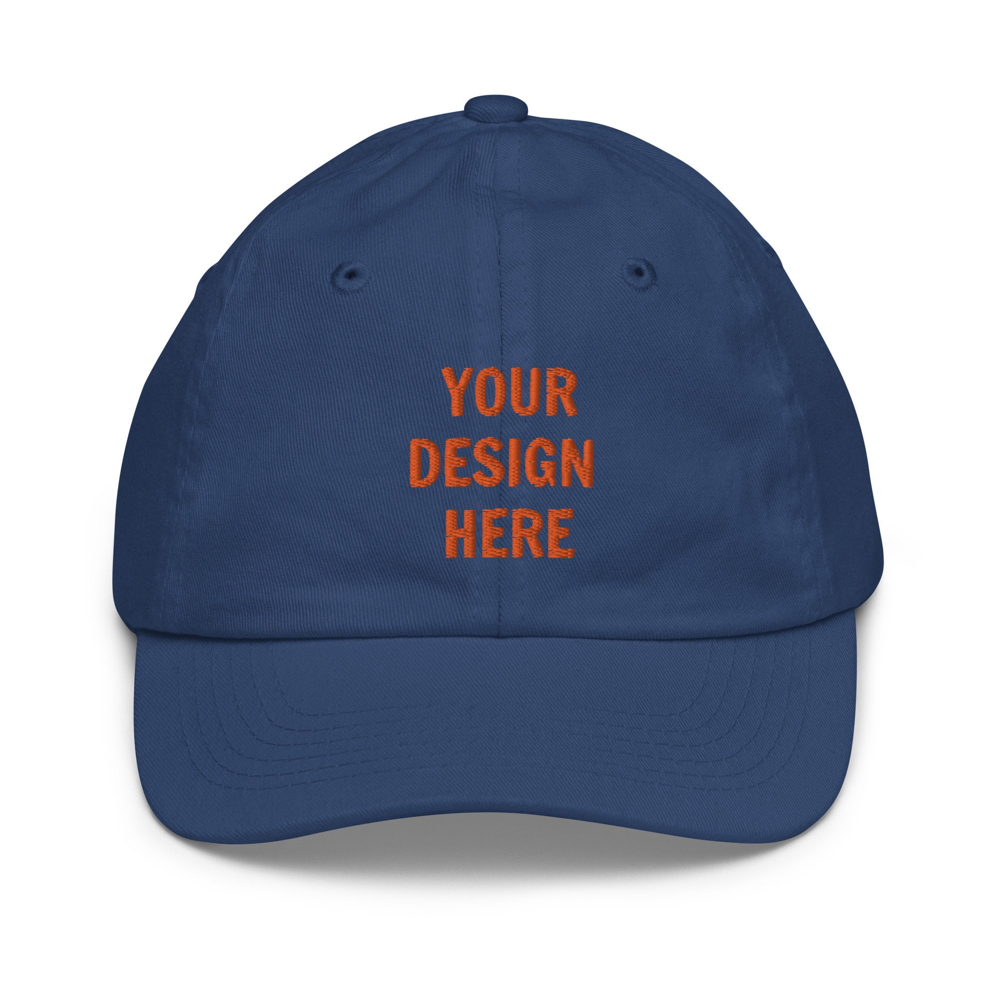 Custom Youth Baseball Cap Embroidery 