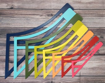 Curved Tie On EXPANDED Dog Bandana Templates / Snap On Bandana Pattern / Sewing Quilting / Pet Bandana