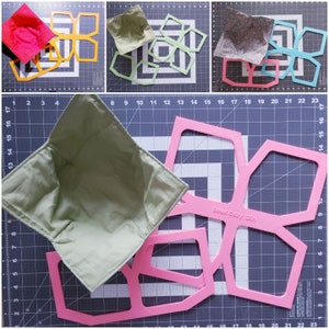 Bowl Cozy Template Bundle / Sewing Pattern / DIY Craft / - Etsy