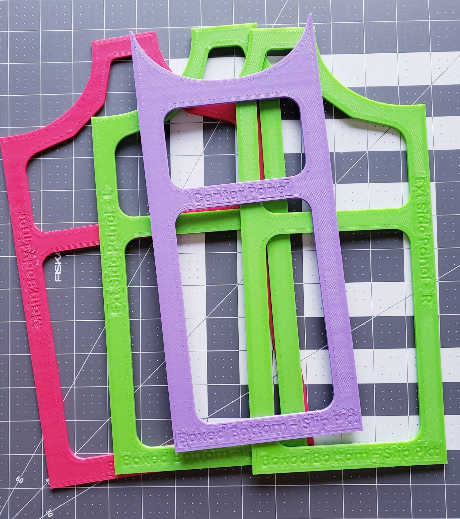 HACK H2O 2GO Sling Template Set Boxed Bottom and Slip Pocket / Etsy