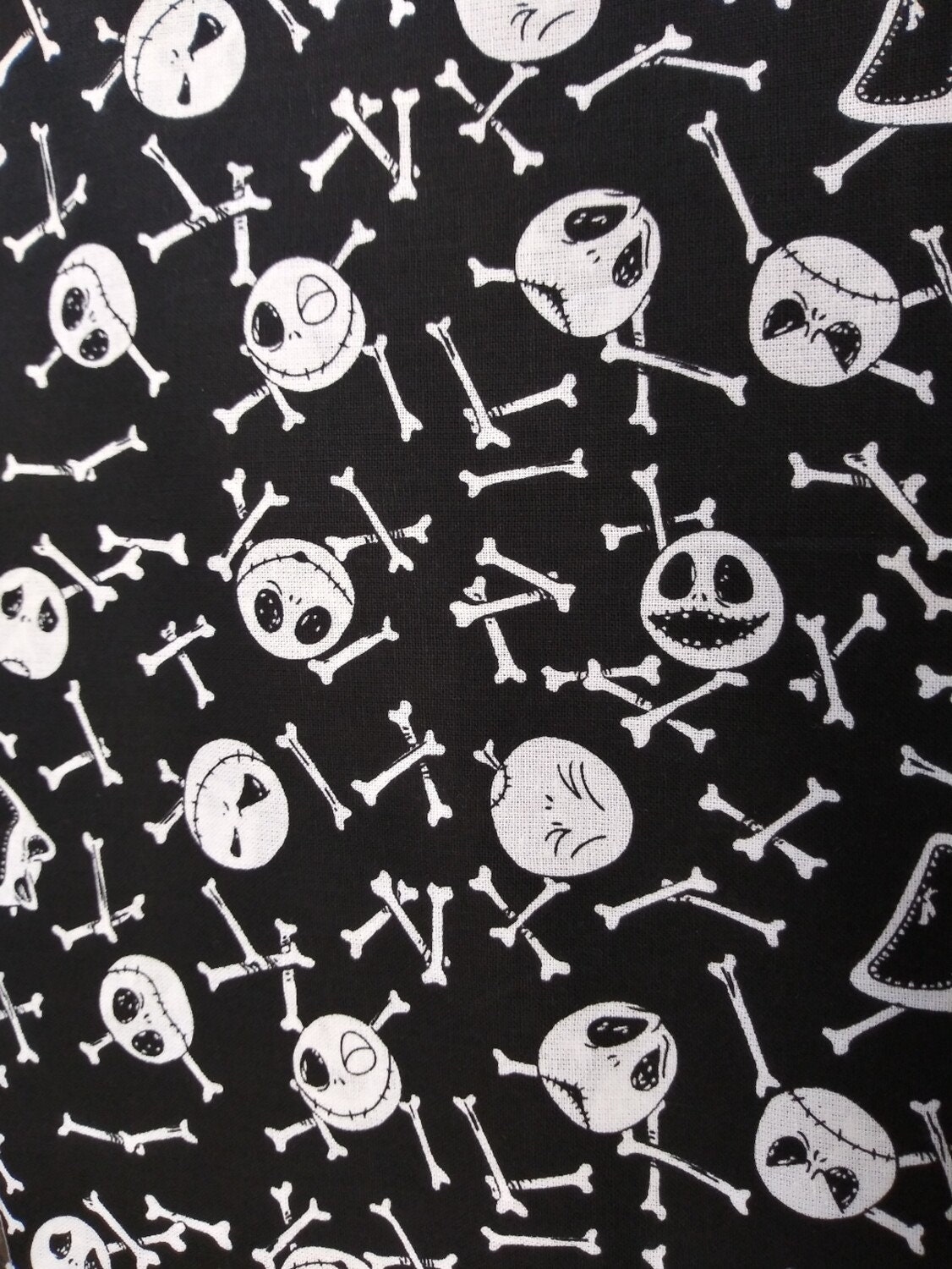 Tissu jack skellington