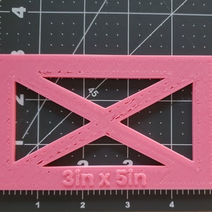 Rectangular Template Set / Sewing Templates / Mask Pattern Face Mask ...