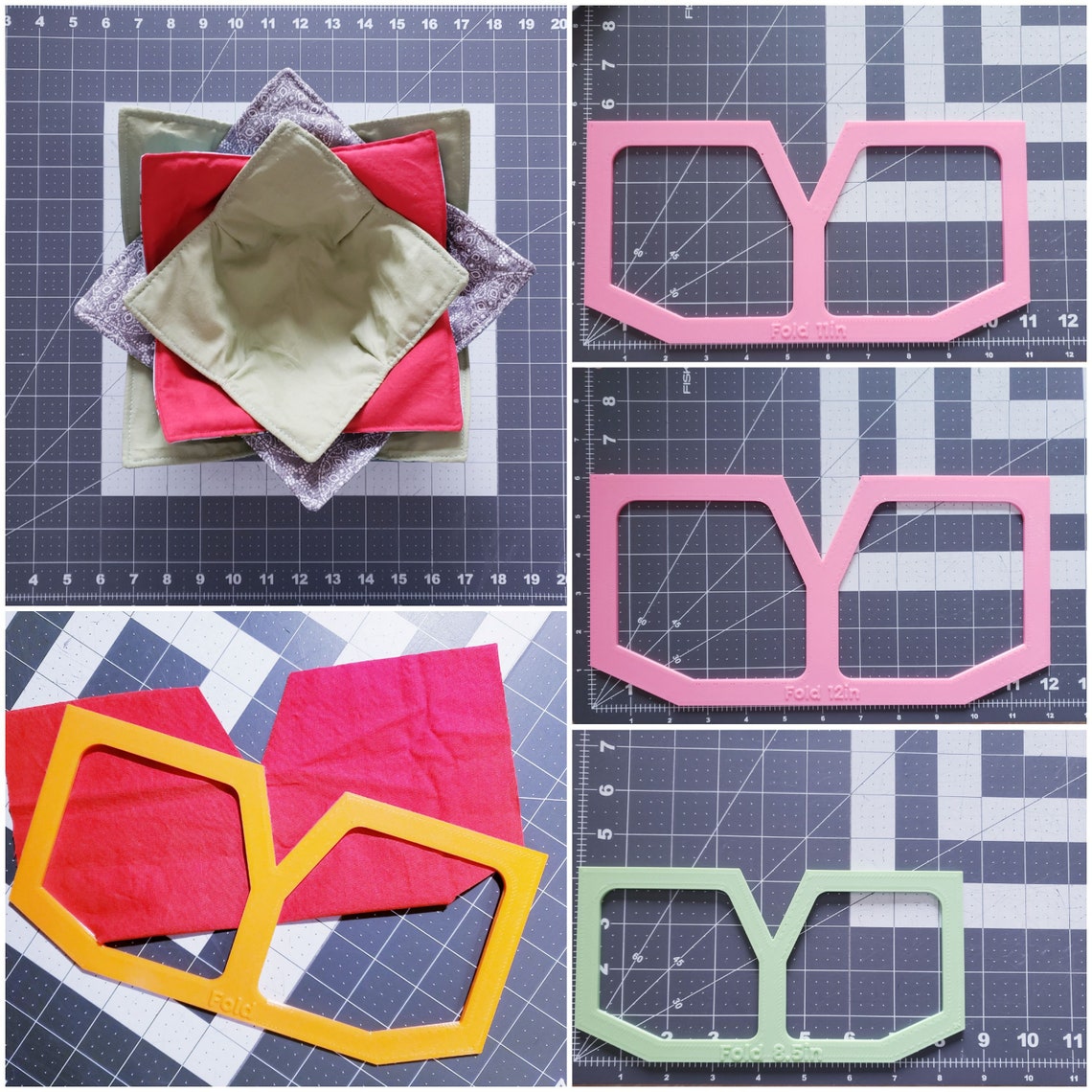 Bowl Cozy Template Bundle / Sewing Pattern / DIY Craft / - Etsy