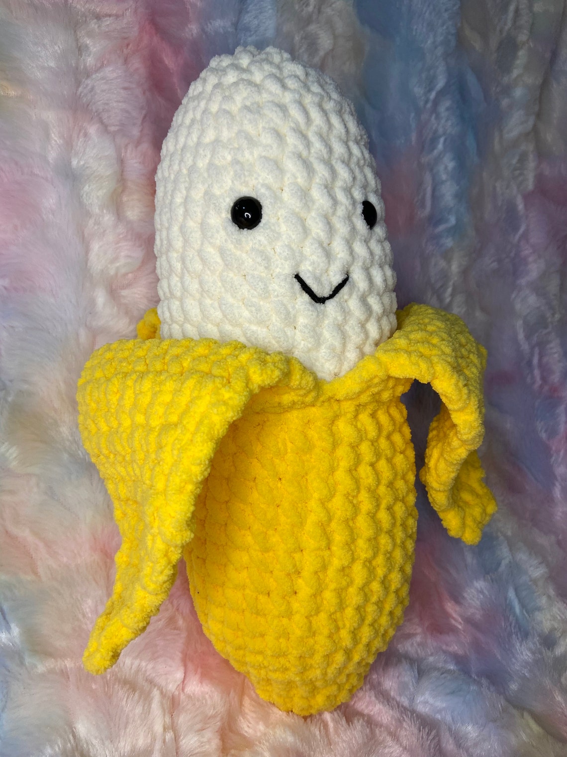 Banana Plushie Pillow PDF Printable Crochet Pattern FREE Etsy