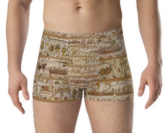 Boxer Briefs - The Bayeux Tapestry Gothic Embroidery