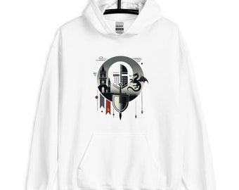 Sudadera con capucha unisex - Caballero medieval edad media ropa de hombre ropa de mujer renacimiento larp cosplay